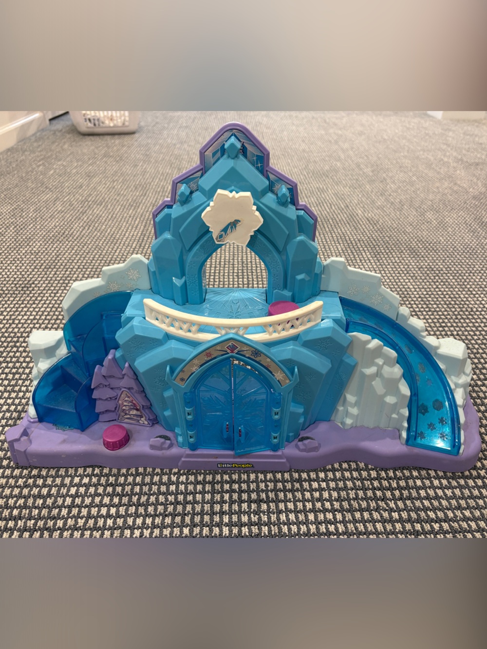 Fisher-Price Blue and Purple Ice Castle Playset